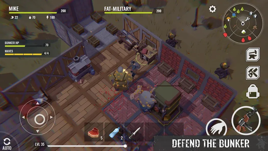 No Way To Die: Survival [MOD: неограниченные ресурсы и здоровье] Screenshot 4