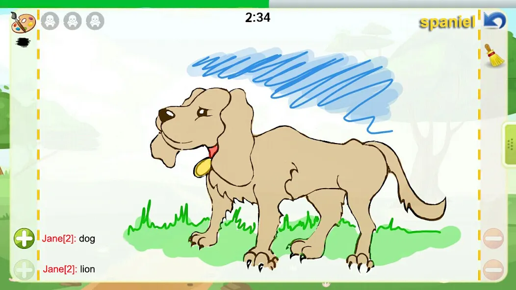 Draw and Guess Online [MOD: безлимитные подсказки и быстрый доступ] Screenshot 2