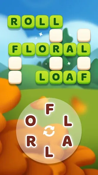 Word Spells: Word Puzzle Game [MOD: безлимитные подсказки и открыты все уровни] Screenshot 1