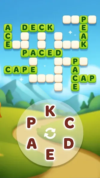 Word Spells: Word Puzzle Game [MOD: безлимитные подсказки и открыты все уровни] Screenshot 3