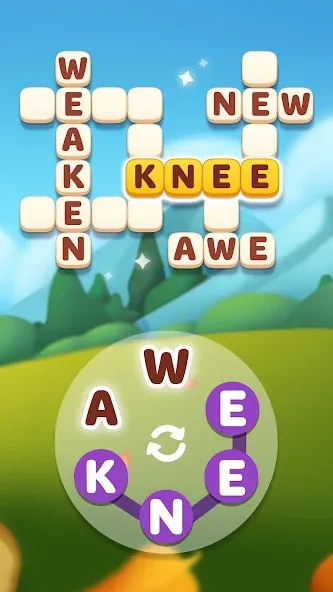 Word Spells: Word Puzzle Game [MOD: безлимитные подсказки и открыты все уровни] Screenshot 4