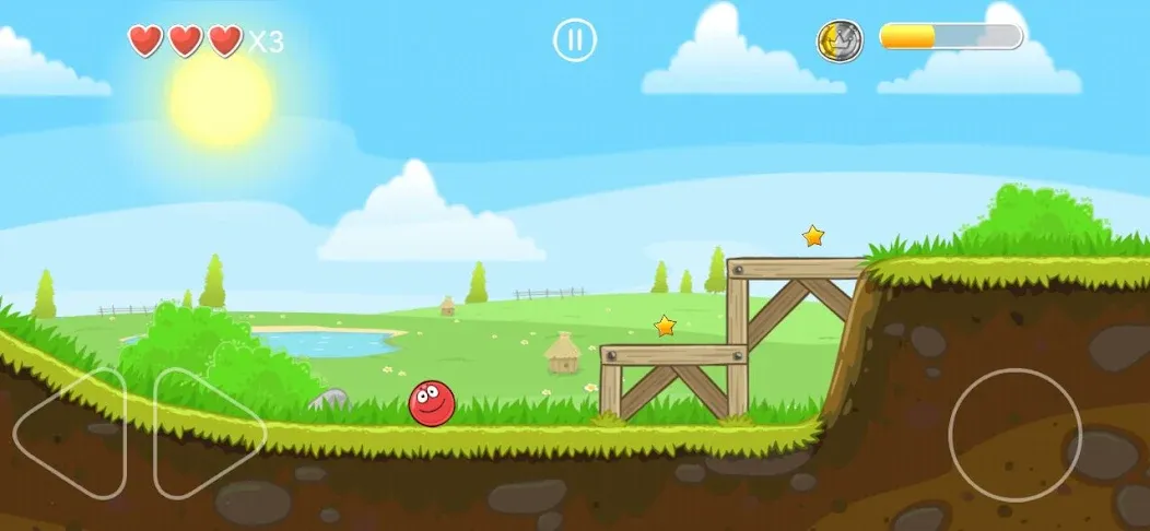 Crazy Ollie Ball [MOD: без рекламы и много жизней] Screenshot 1