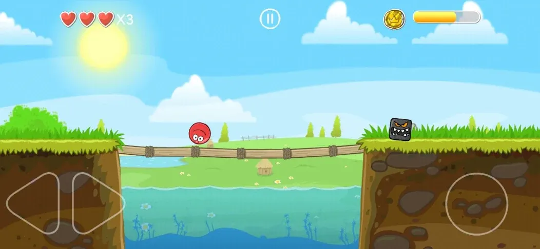 Crazy Ollie Ball [MOD: без рекламы и много жизней] Screenshot 2