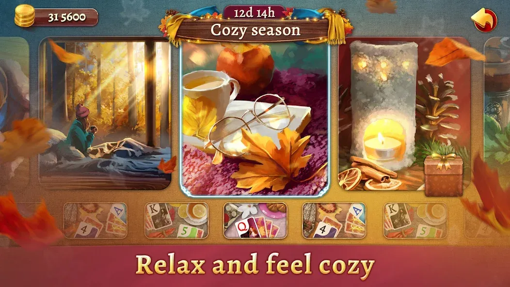 Solitaire Dreams: Card Games [MOD: безлимитные подсказки и отмены ходов] Screenshot 2