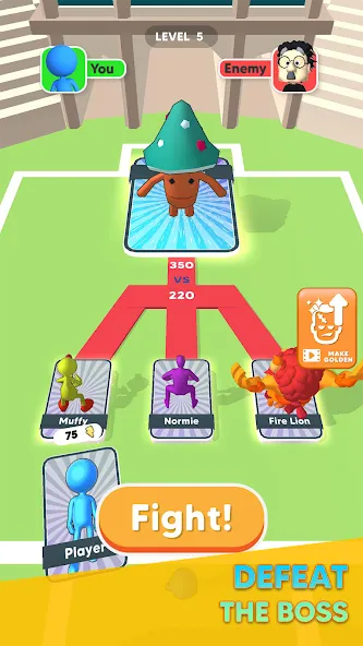 Monster Draft [MOD: безлимитные ресурсы и редкие монстры] Screenshot 3