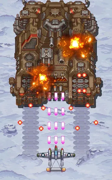 1945 Air Force: Airplane games [MOD: безлимитные деньги и все самолёты] Screenshot 4