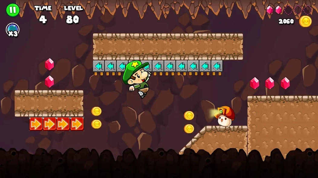Bob Run: Adventure run game [MOD: бесконечные жизни и монеты] Screenshot 2