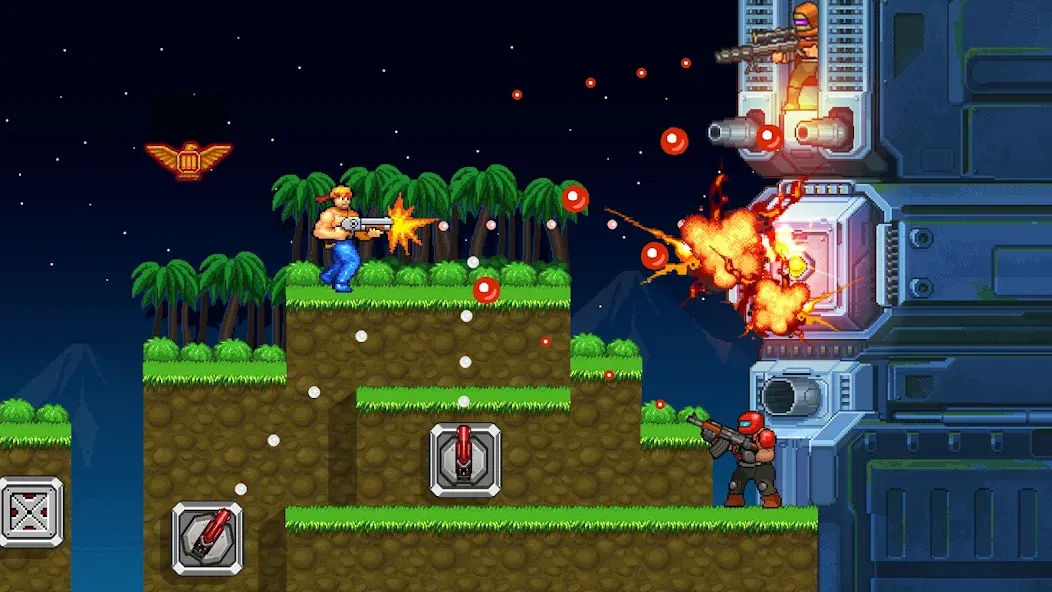 Gun Force: Action Shooting [MOD: безлимитные патроны и мощное оружие] Screenshot 1