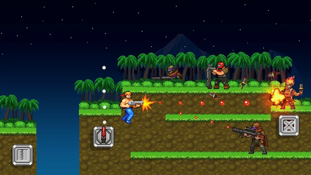 Gun Force: Action Shooting [MOD: безлимитные патроны и мощное оружие] Screenshot 3