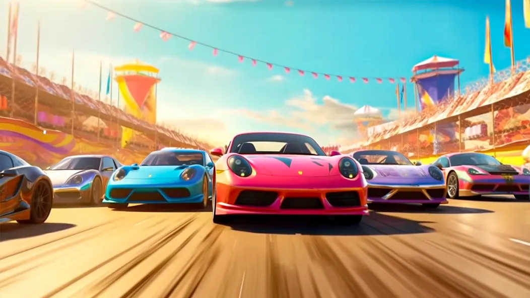 Extreme Car Drag Racing [MOD: безлимитные деньги и все машины открыты] Screenshot 2