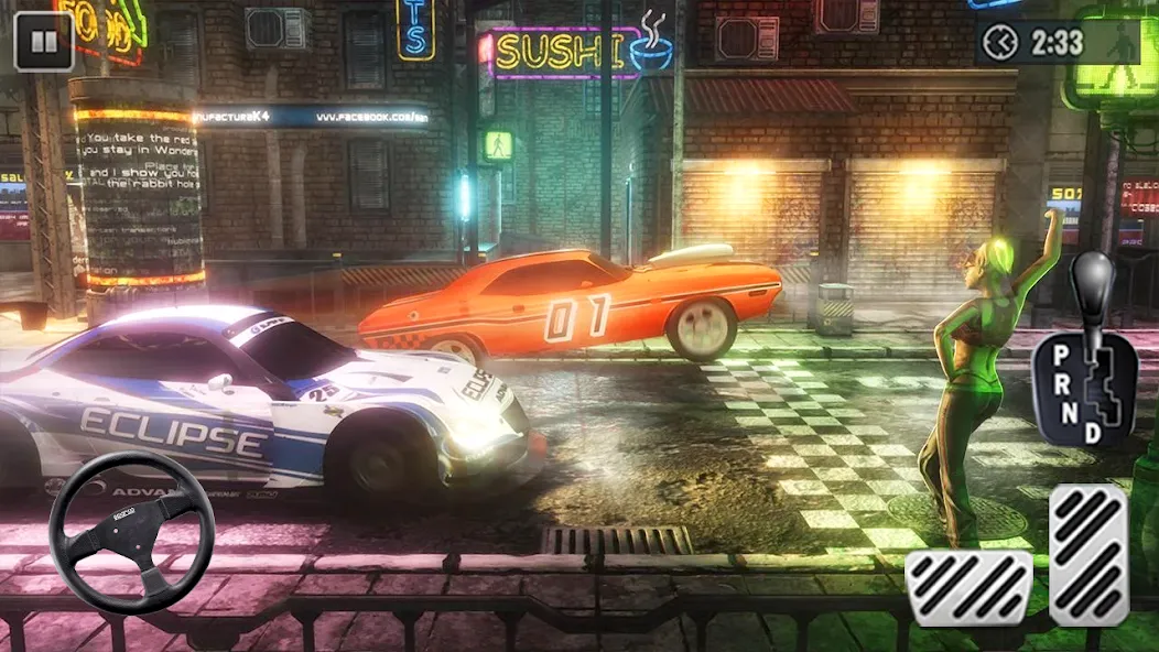 Extreme Car Drag Racing [MOD: безлимитные деньги и все машины открыты] Screenshot 5