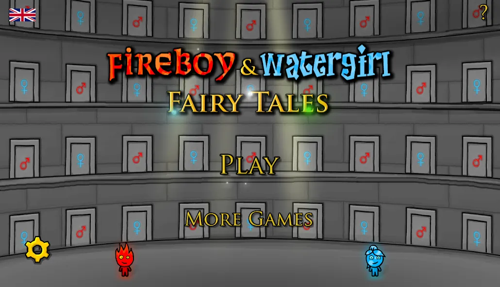 Fireboy &amp; Watergirl FairyTales [MOD: открыты все уровни и скины] Screenshot 1