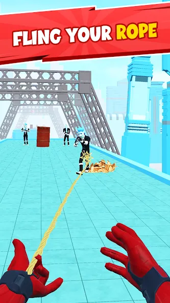 Web Master 3D: Superhero Games [MOD: безлимитные деньги и все герои] Screenshot 2