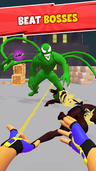 Web Master 3D: Superhero Games [MOD: безлимитные деньги и все герои] Screenshot 5