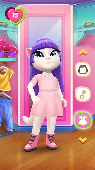 My Talking Angela 2 [MOD: безлимитные монеты и все предметы] Screenshot 1