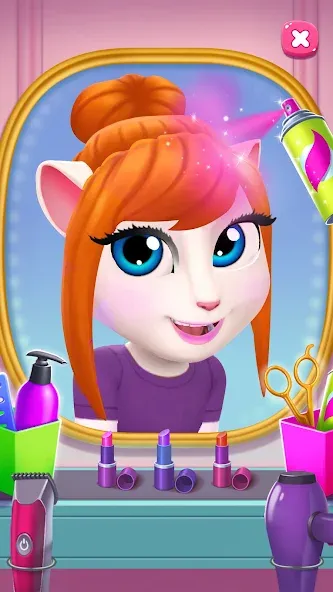 My Talking Angela 2 [MOD: безлимитные монеты и все предметы] Screenshot 2