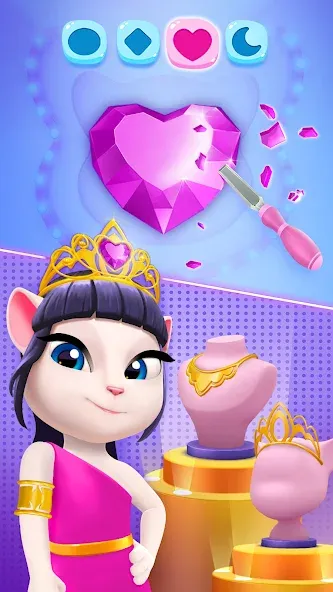 My Talking Angela 2 [MOD: безлимитные монеты и все предметы] Screenshot 5