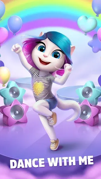 My Talking Angela [MOD: безлимитные монеты и алмазы] Screenshot 1