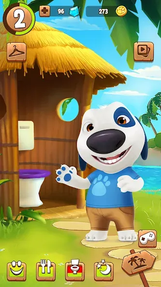 My Talking Hank [MOD: безлимитные монеты и открыты все предметы] Screenshot 1