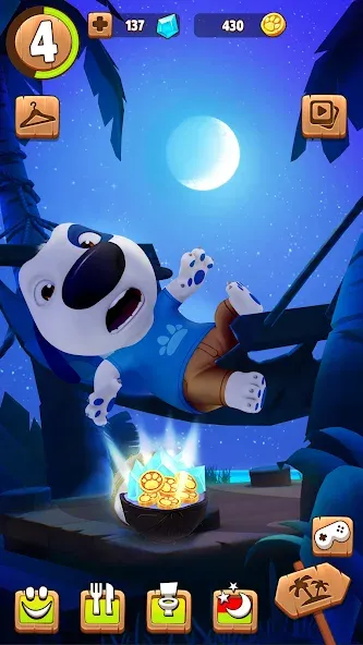 My Talking Hank [MOD: безлимитные монеты и открыты все предметы] Screenshot 2