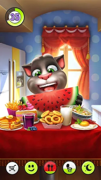 My Talking Tom [MOD: безлимитные деньги и одежда] Screenshot 3