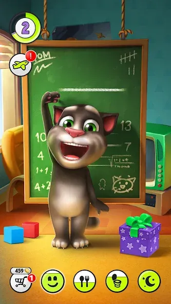 My Talking Tom [MOD: безлимитные деньги и одежда] Screenshot 5