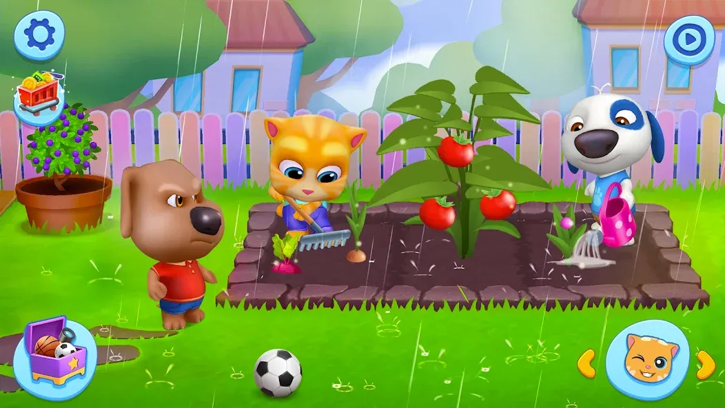My Talking Tom Friends [MOD: безлимитные монеты и все персонажи] Screenshot 3