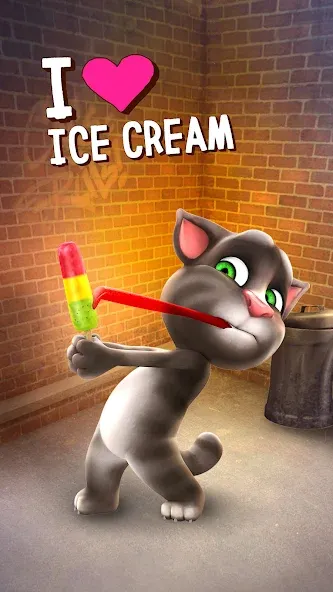 Talking Tom Cat [MOD: много денег и все предметы открыты] Screenshot 1