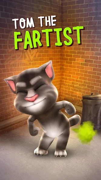 Talking Tom Cat [MOD: много денег и все предметы открыты] Screenshot 3