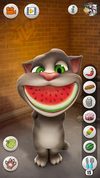 Talking Tom Cat [MOD: много денег и все предметы открыты] Screenshot 5