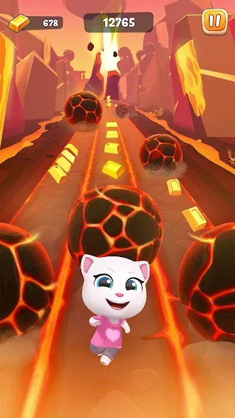 Talking Tom Time Rush [MOD: безлимитные монеты и все персонажи] Screenshot 2