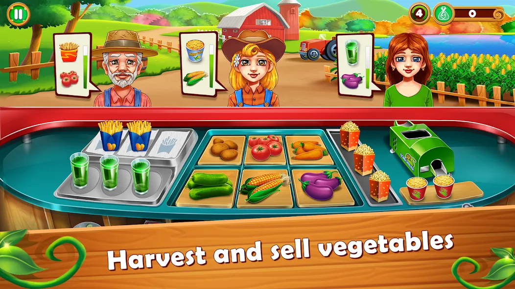 Farm Fest : Farming Games [MOD: безлимитные монеты и ресурсы] Screenshot 2