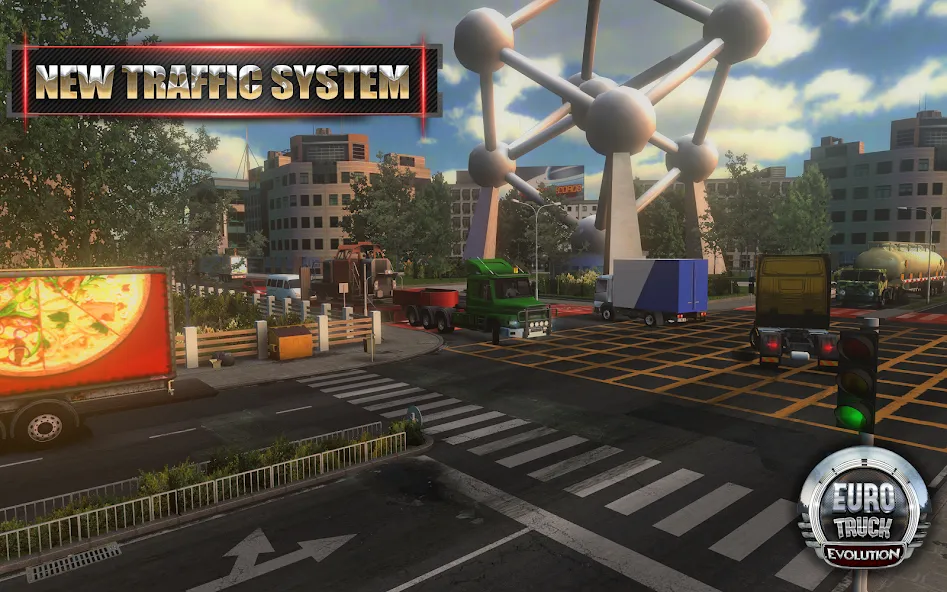 European Truck Simulator [MOD: безлимитные деньги и топливо] Screenshot 2