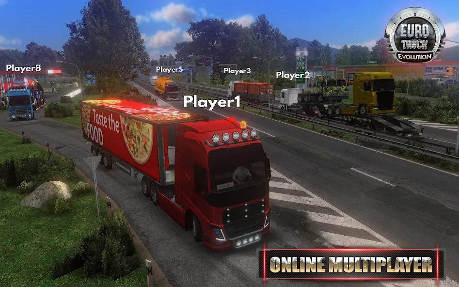European Truck Simulator [MOD: безлимитные деньги и топливо] Screenshot 3