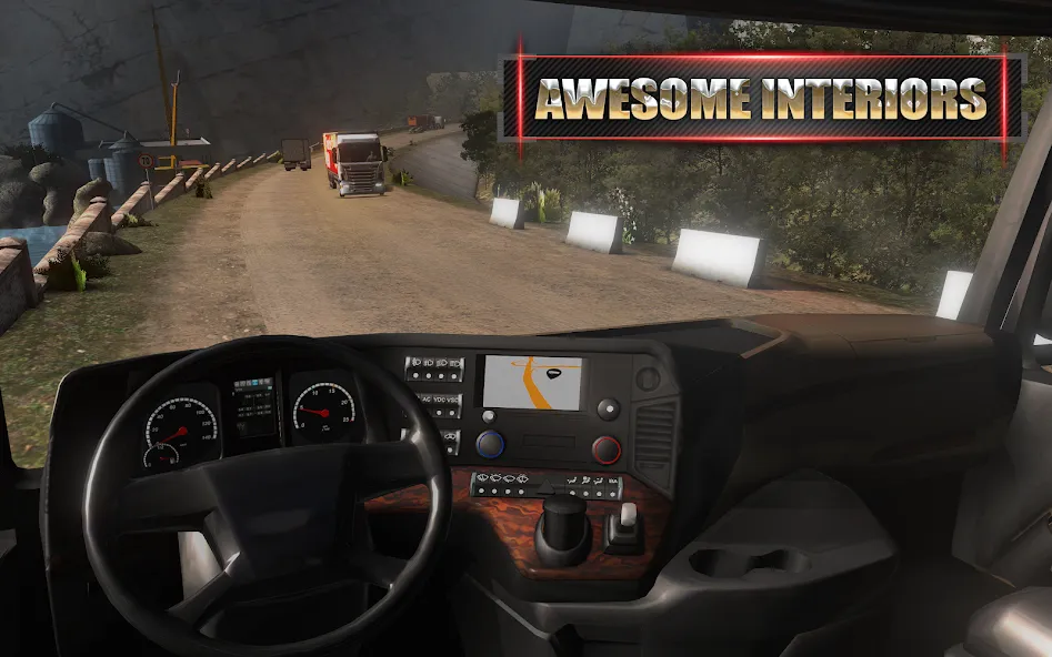 European Truck Simulator [MOD: безлимитные деньги и топливо] Screenshot 4