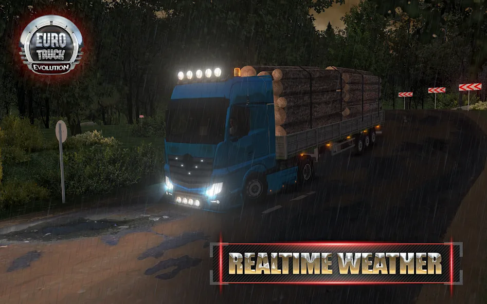 European Truck Simulator [MOD: безлимитные деньги и топливо] Screenshot 5