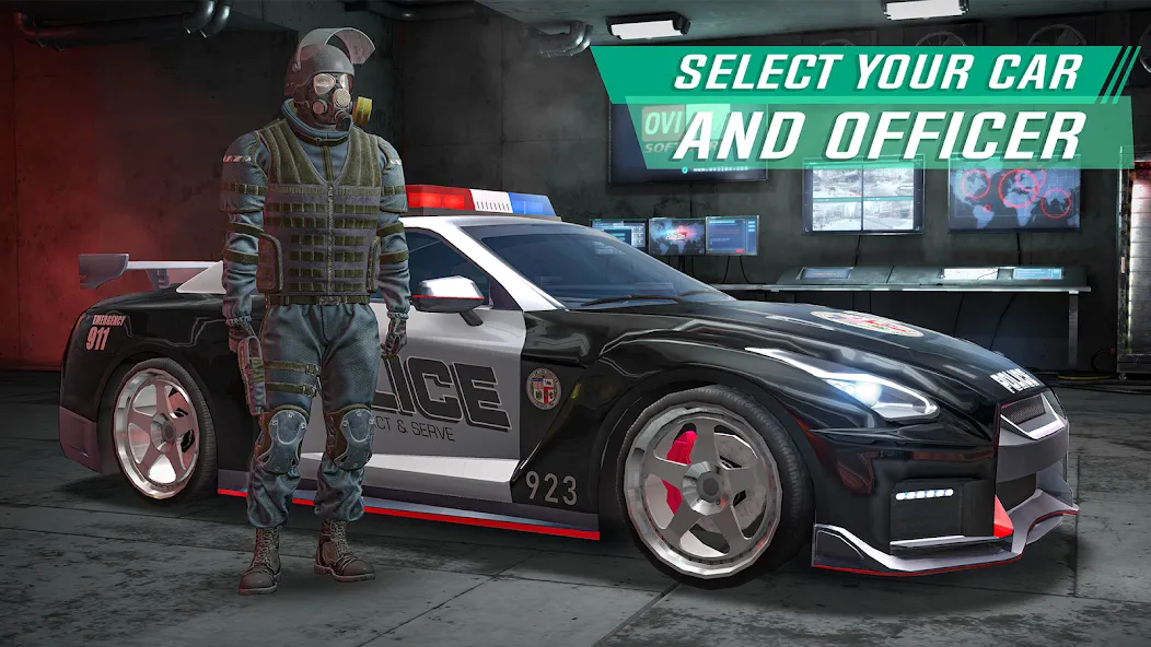 Police Sim 2022 Cop Simulator [MOD: безлимитные деньги и открыты все машины] Screenshot 2