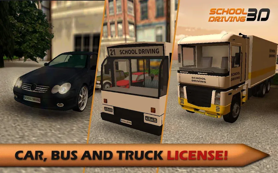 School Driving 3D [MOD: безлимитные деньги и всё открыто] Screenshot 3
