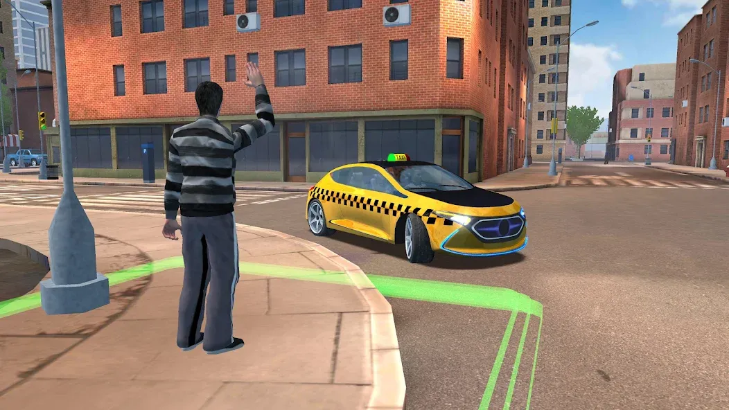 Taxi Sim 2022 Evolution [MOD: безлимитные деньги и топливо] Screenshot 4
