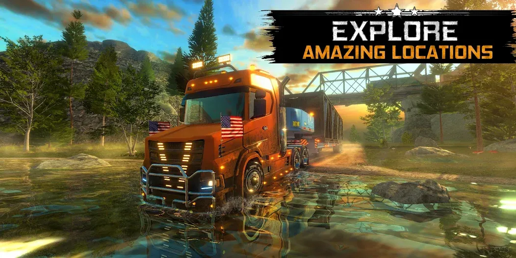Truck Simulator USA Revolution [MOD: безлимитные деньги и топливо] Screenshot 2