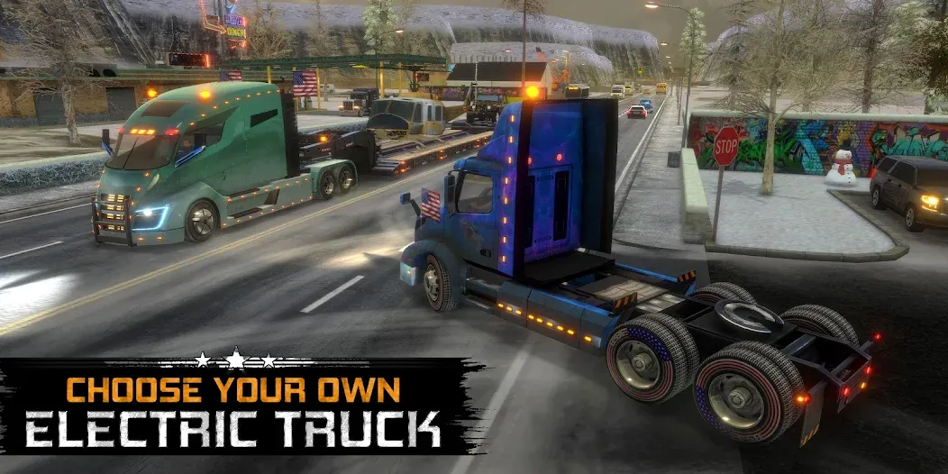 Truck Simulator USA Revolution [MOD: безлимитные деньги и топливо] Screenshot 4