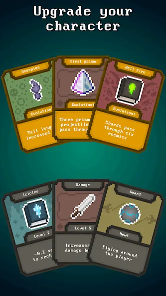 Magic Ball — 2D Survivor io [MOD: безлимитные деньги и усиленная магия] Screenshot 2