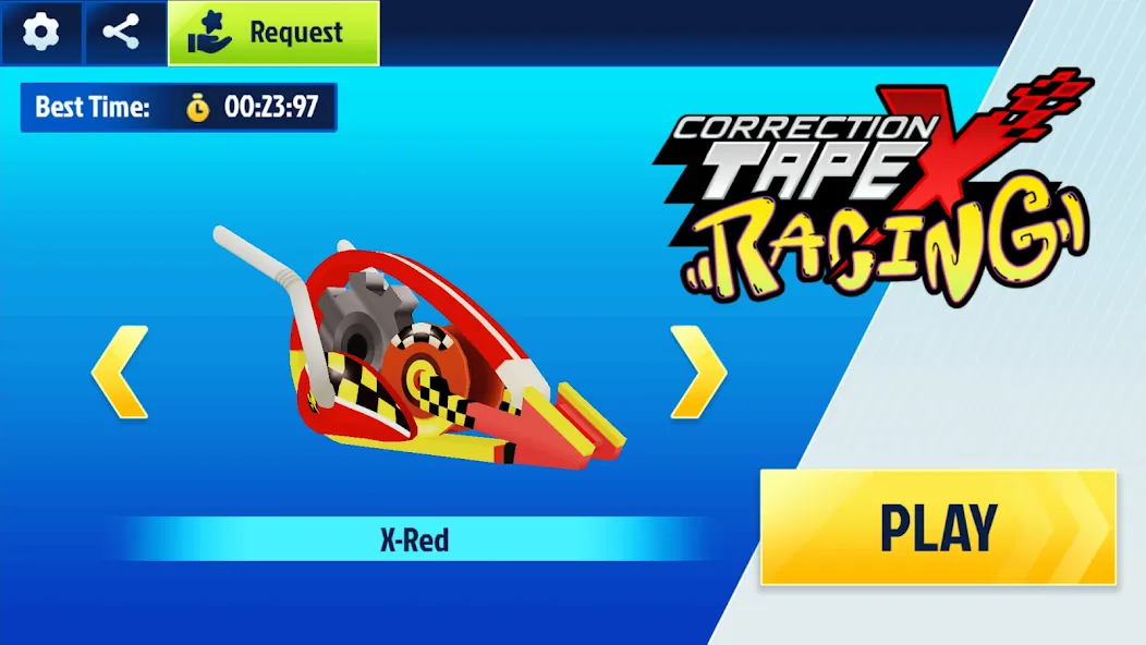 Correction Tape X Racing [MOD: разблокированы все машины и трассы] Screenshot 5