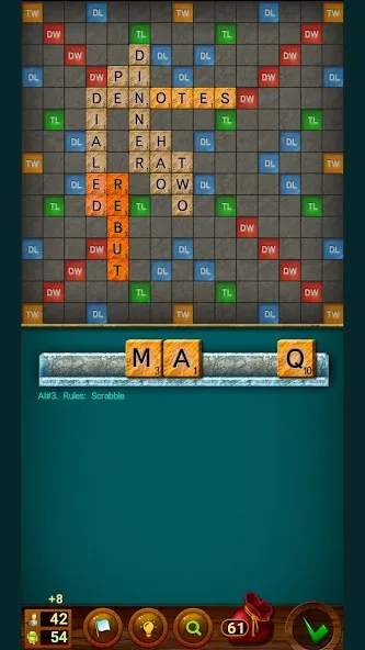 Word Game: Friends Offline [MOD: игра с друзьями без интернета] Screenshot 1