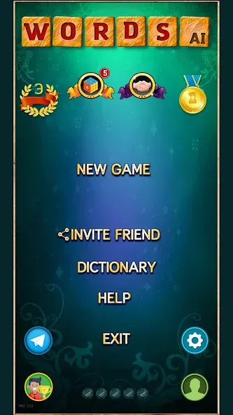Word Game: Friends Offline [MOD: игра с друзьями без интернета] Screenshot 3