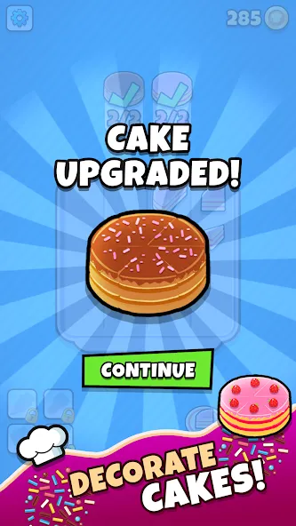 Piece of Cake! [MOD: безлимитные деньги и подсказки] Screenshot 3