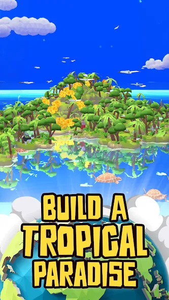 Volcano Island - Sim Game [MOD: безлимитные ресурсы и алмазы] Screenshot 4
