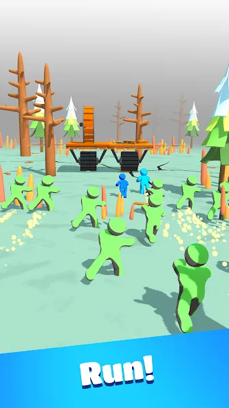 Zombie Raft [MOD: много денег и ресурсов] Screenshot 1