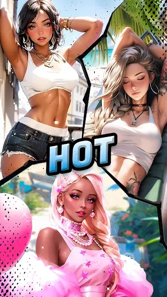Adult Sexy Coloring Games [MOD: все раскраски разблокированы] Screenshot 2