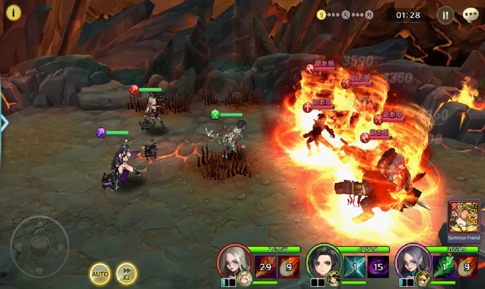 Legend of Pandonia [MOD: безлимитные ресурсы и мощные герои] Screenshot 5
